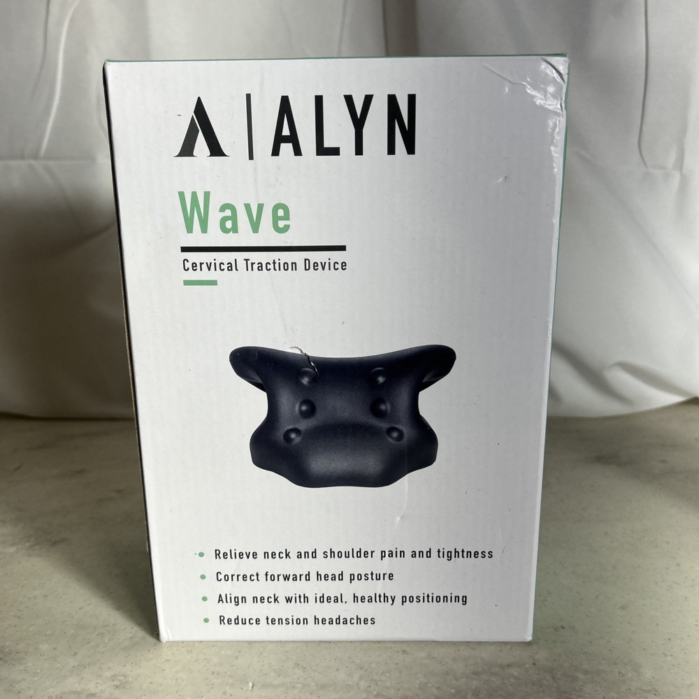 Alyn Wave Neck Traction Device – Cervical Spine Small, 9.59 Ounce, Black